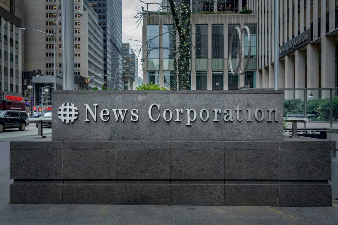 Marquee at FOX News Headquarters Marquee at FOX News Headquarters