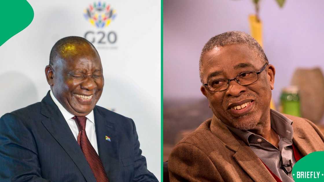 Moeletsi Mbeki criticised Cyril Ramaphosa as the President of the ANC Moeletsi Mbeki criticised Cyril Ramaphosa as the President of the ANC