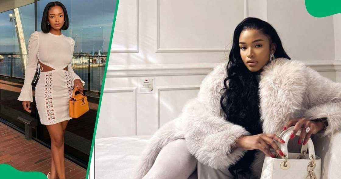 Ayanda Thabethe's Rolls Royce left many people stunned. Ayanda Thabethe's Rolls Royce left many people stunned.