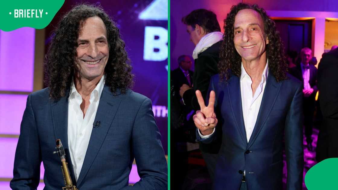 Kenny G at the Grammys.