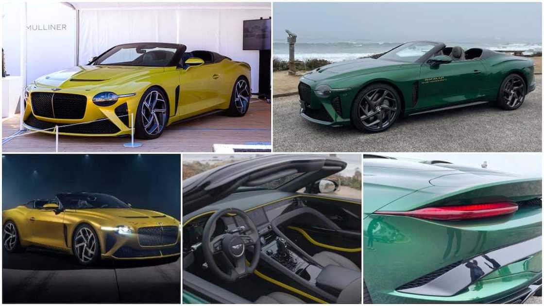 Bentley Bacalar, R29 million, $2 million, luxury, no roof Bentley Bacalar, R29 million, $2 million, luxury, no roof