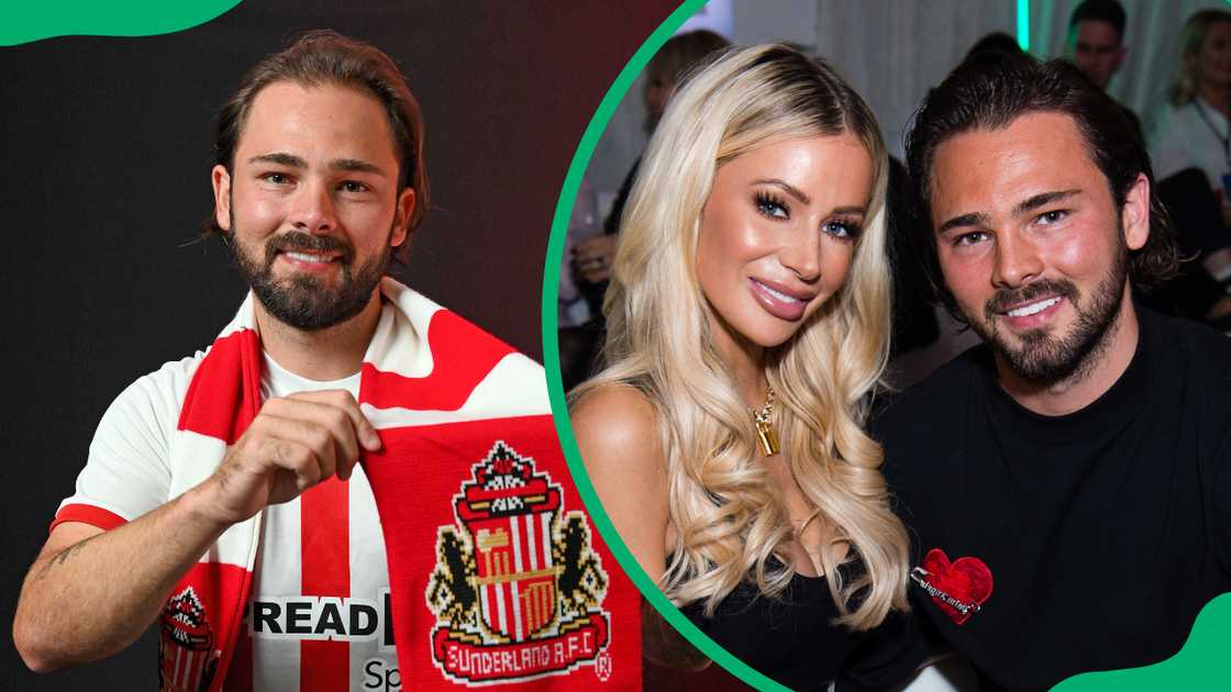 Bradley Dack and Olivia Attwood Bradley Dack and Olivia Attwood