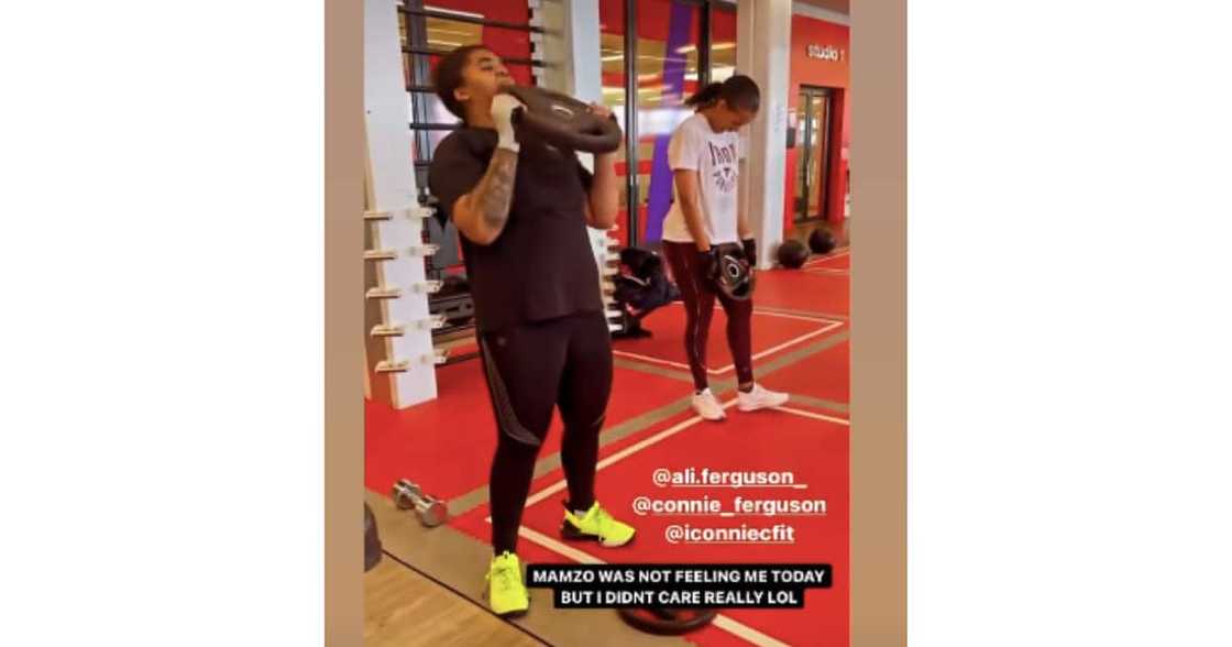 Connie Ferguson's daughter Ali shows off her new sleeve tattoo Connie Ferguson's daughter Ali shows off her new sleeve tattoo