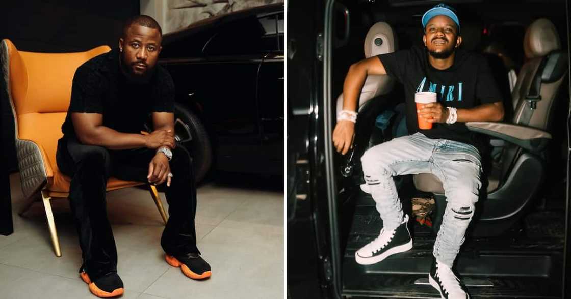 Cassper Nyovest and Kabza de Small Cassper Nyovest and Kabza de Small