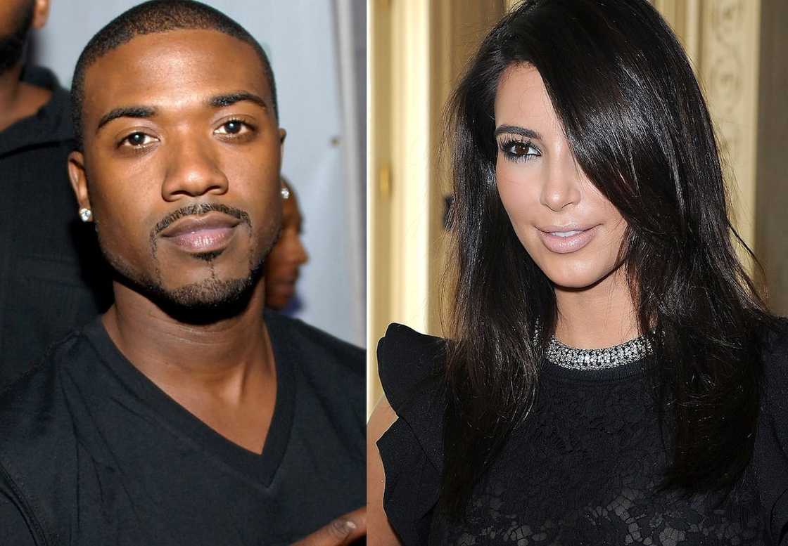 Kim Kardashian and Ray J