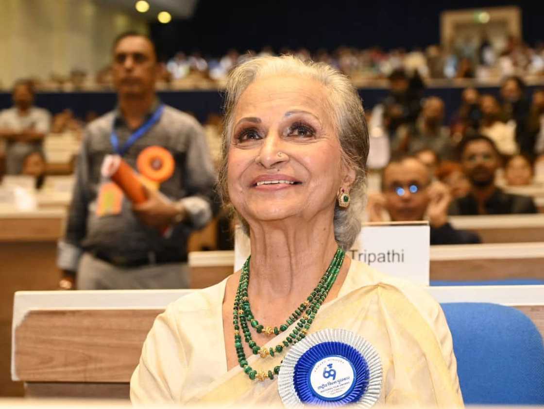 Waheeda Rehman in 2023 Waheeda Rehman in 2023