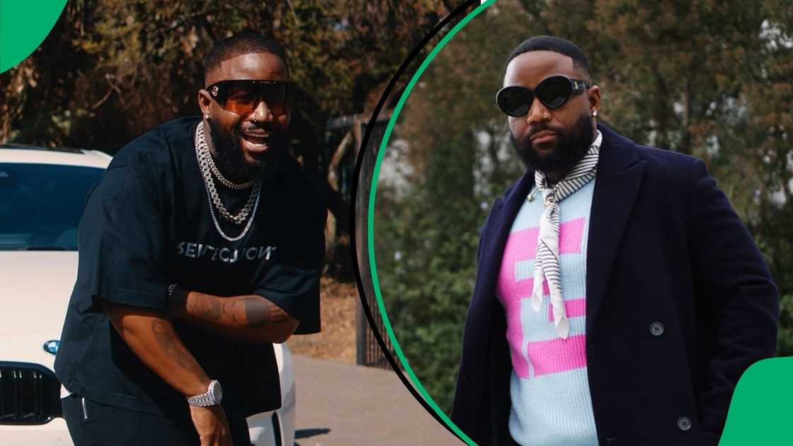 Cassper Nyovest introduced a new dance challenge