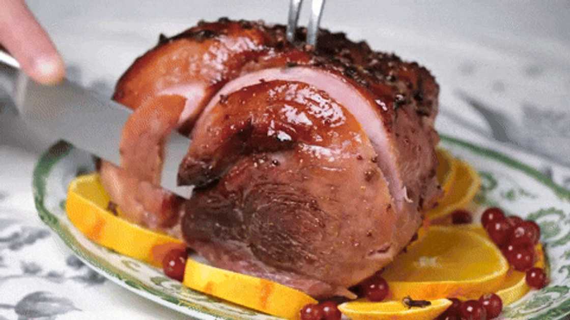 Glazed gammon recipe