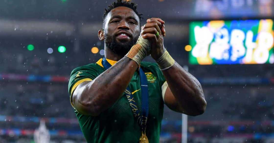 Springboks captain Siya Kolisi Springboks captain Siya Kolisi