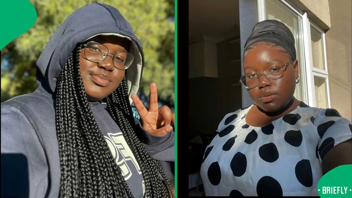 A student showcased the groceries she bought for R650 in a TikTok video. A student showcased the groceries she bought for R650 in a TikTok video.