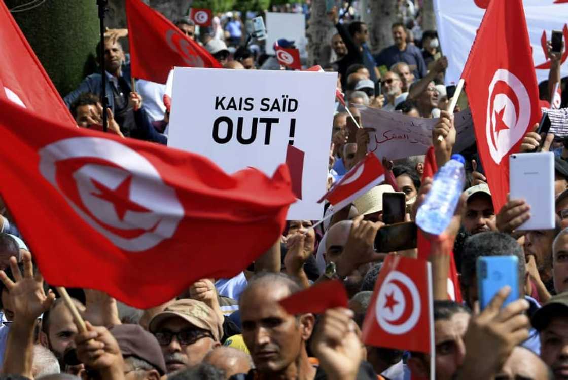 Saied staged a dramatic power grab and pushed through a constitution enshrining his one-man rule Saied staged a dramatic power grab and pushed through a constitution enshrining his one-man rule