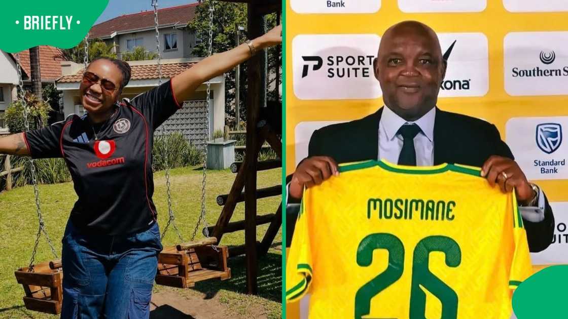 Jackie Phamotse, Pitso Mosimane Jackie Phamotse, Pitso Mosimane