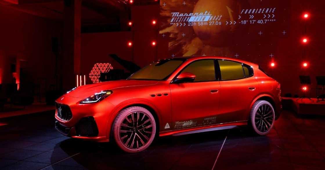 Maserati's new SUV the Grecale Fuoriserie is a special order from Mars Maserati's new SUV the Grecale Fuoriserie is a special order from Mars