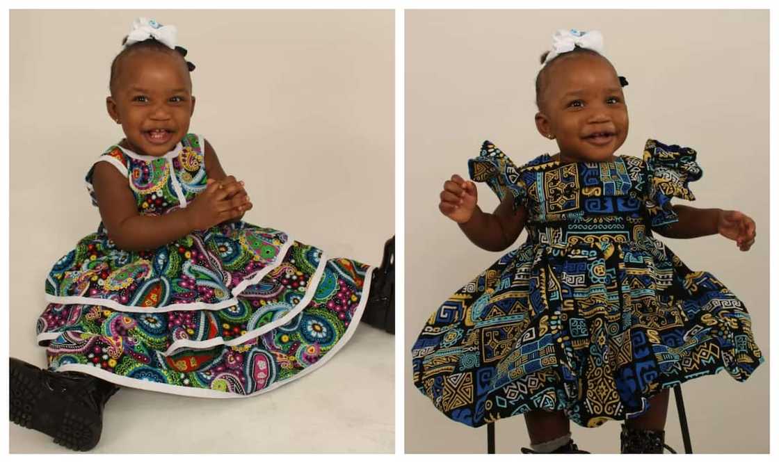 cute baby Ankara dress