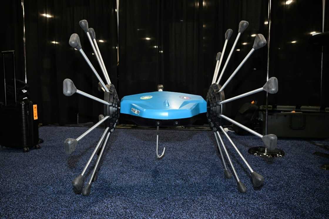 The SentiV robot, designed by French start-up Meropy, can detect weeds, pests or disease on the tops or bottoms of plants The SentiV robot, designed by French start-up Meropy, can detect weeds, pests or disease on the tops or bottoms of plants