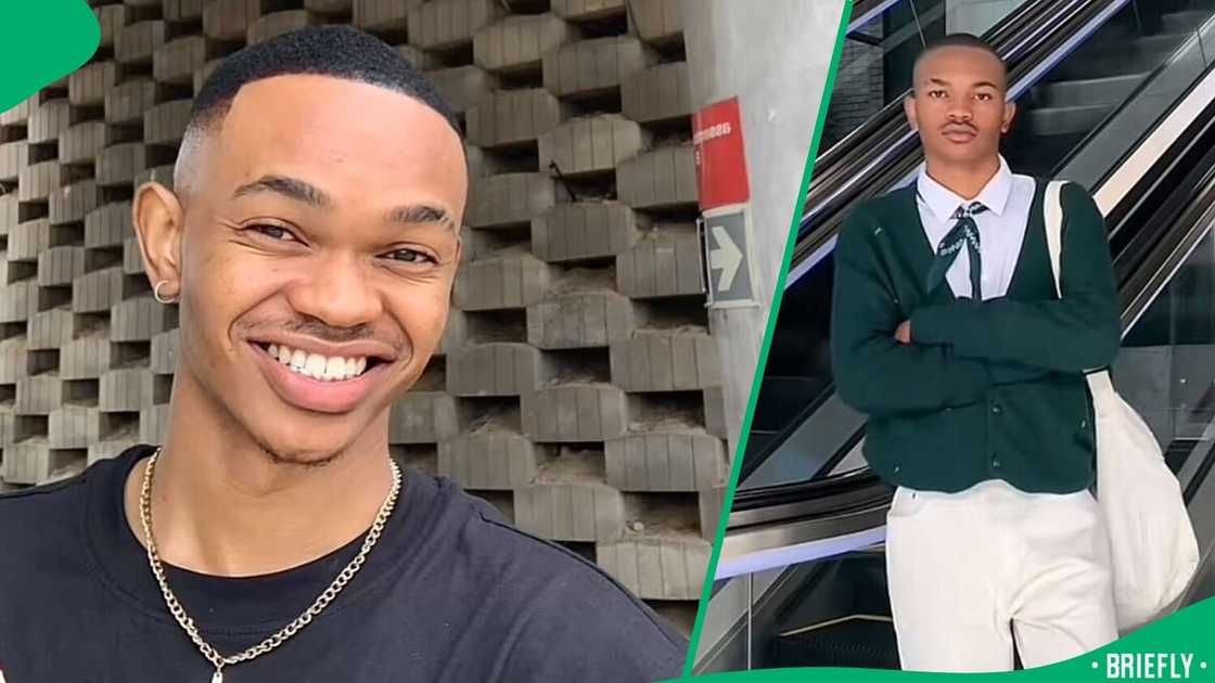 A man flexed his impressive Shein haul, which took Mzansi by storm. A man flexed his impressive Shein haul, which took Mzansi by storm.