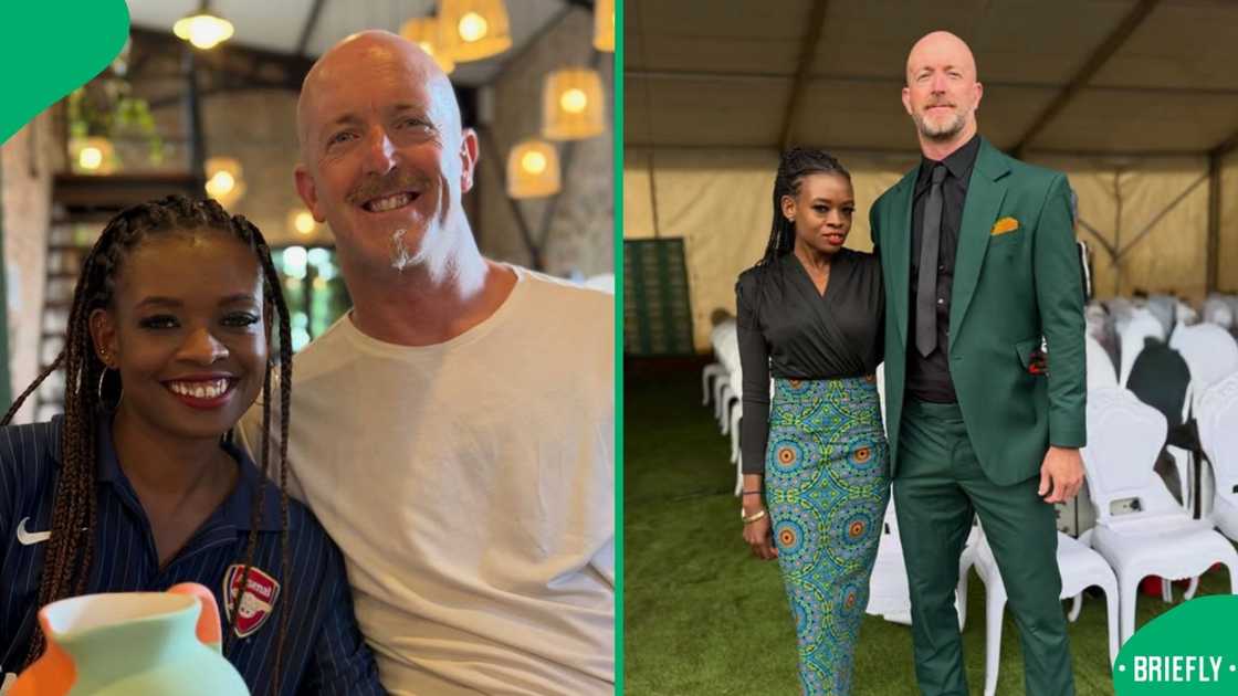 Matthew Booth and Bongani Mthombeni are expecting their first child together Matthew Booth and Bongani Mthombeni are expecting their first child together