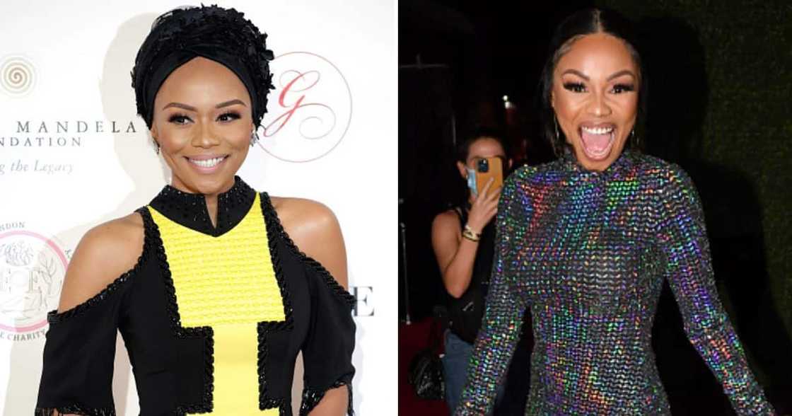 Bonang Matheba appeared in 'Young, Famous & African' trailer. Bonang Matheba appeared in 'Young, Famous & African' trailer.