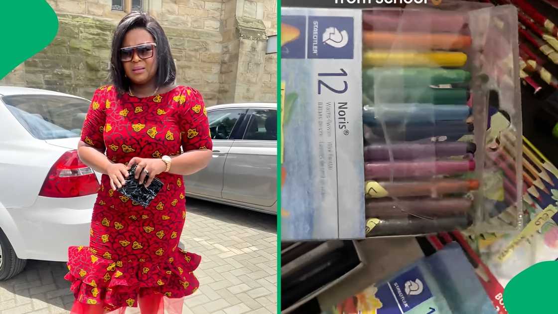 Social media users praised a child for not misusing her school items after seeing her returned stationery