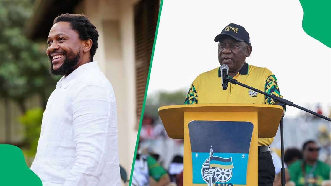 Mbuyiseni Ndlozi questions Ramaphosa's blue tie at 2026 SONA