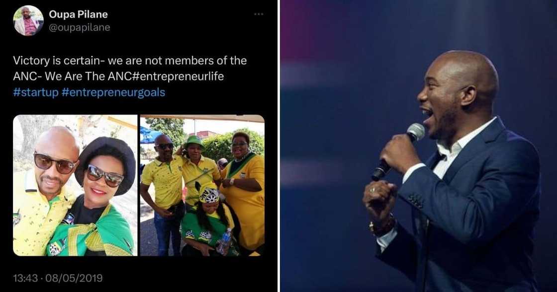 Mmusi Maimane pokes fun at ANC supporter in Twitter post