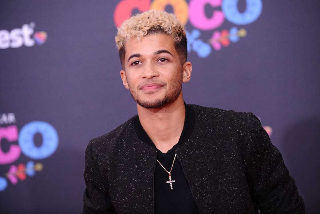 Actor Jordan Fisher attends the premiere of "Coco" at El Capitan Theatre Actor Jordan Fisher attends the premiere of "Coco" at El Capitan Theatre