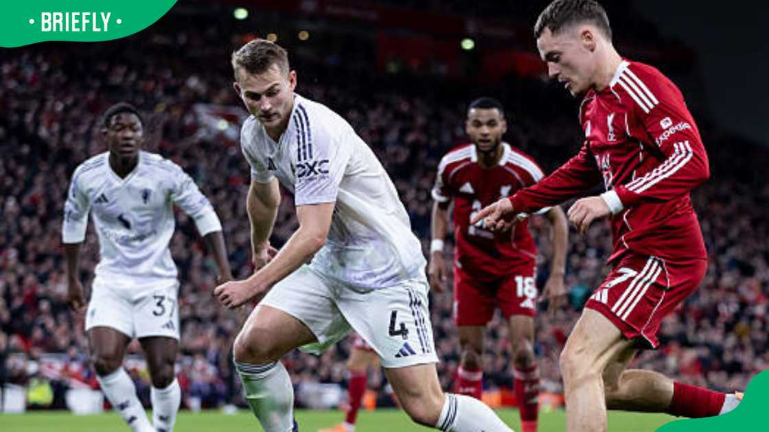 Premier League match between Liverpool and Manchester United