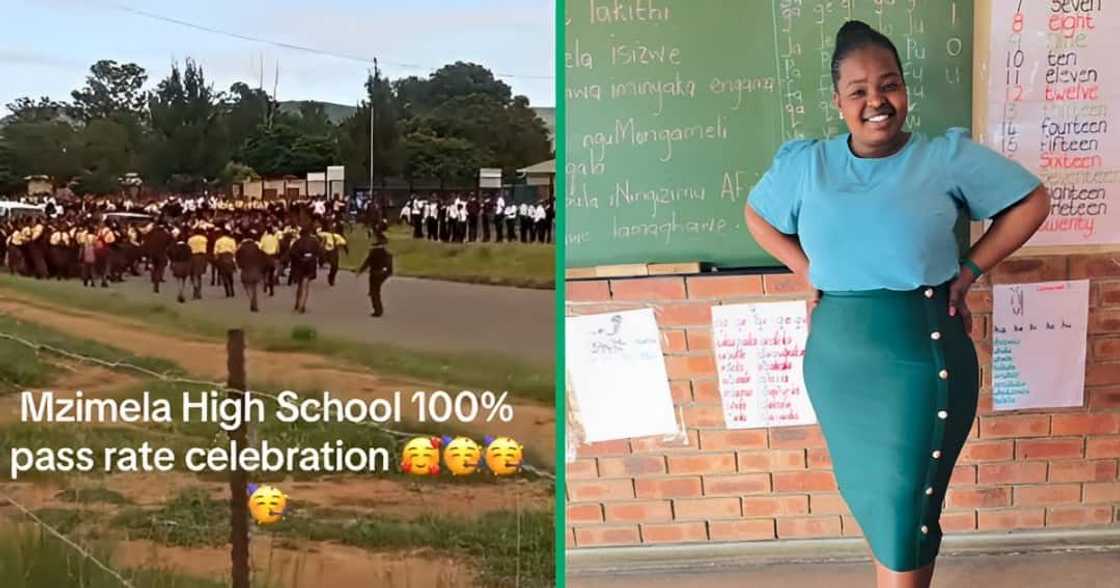 KwaZulu-Natal pupils celebrated achieving 100% pass rate. KwaZulu-Natal pupils celebrated achieving 100% pass rate.