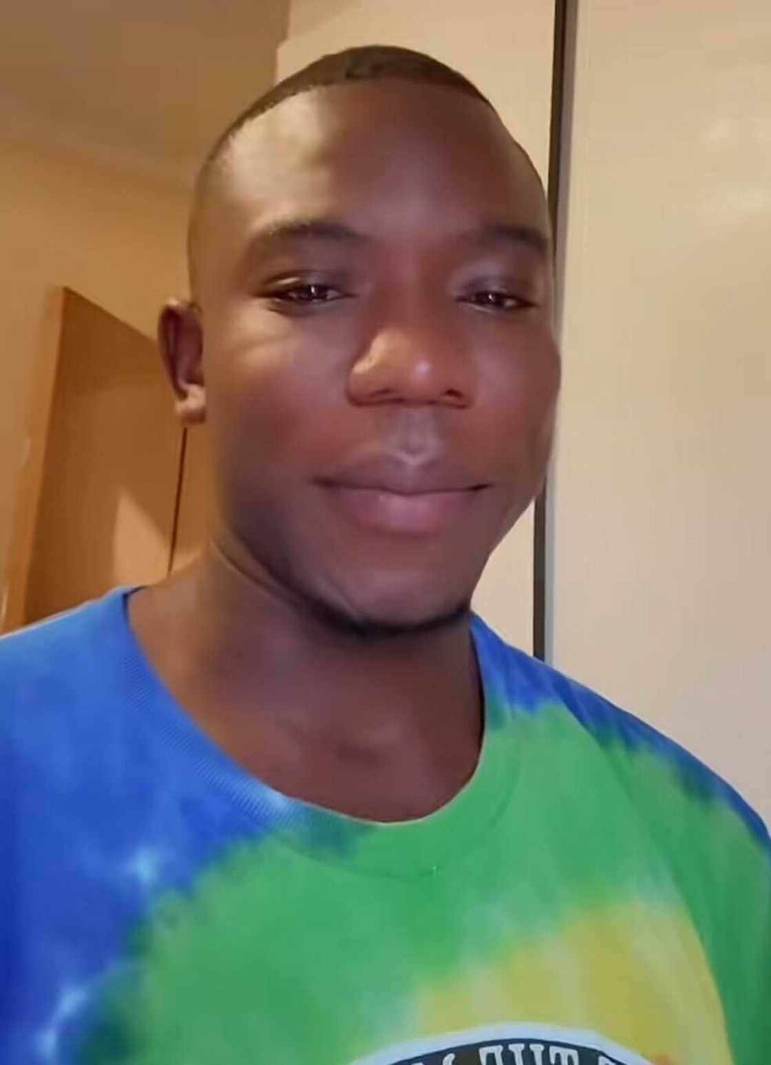 A man broke down in tears over his family's lack of support in a TikTok video.