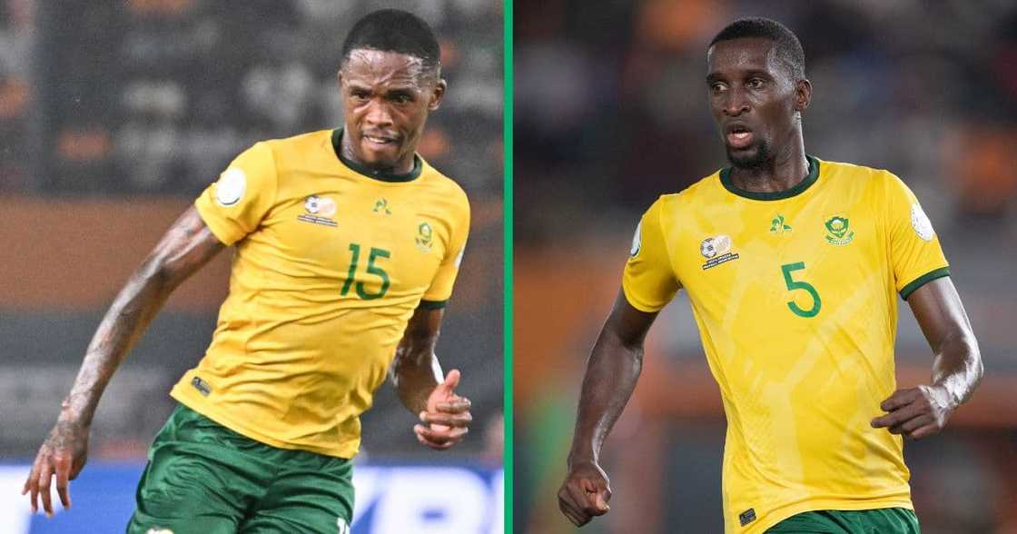 Bafana coach Hugo Broos called up Siyanda Xulu and Thabang Monare to the squad.