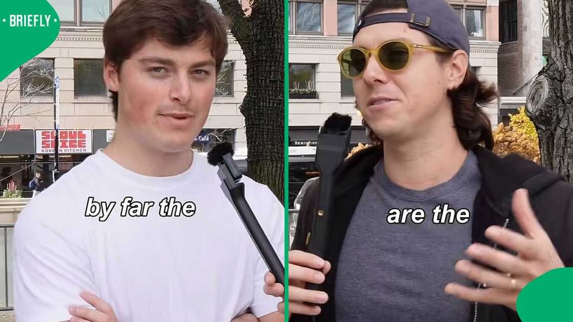 A South African man in the US spoke Afrikaans and butchered it.