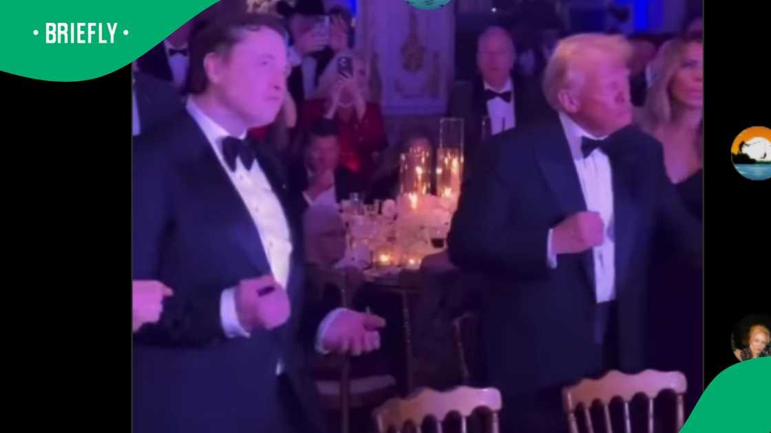 Video of Elon Musk and Trump dancing goes viral. Video of Elon Musk and Trump dancing goes viral.
