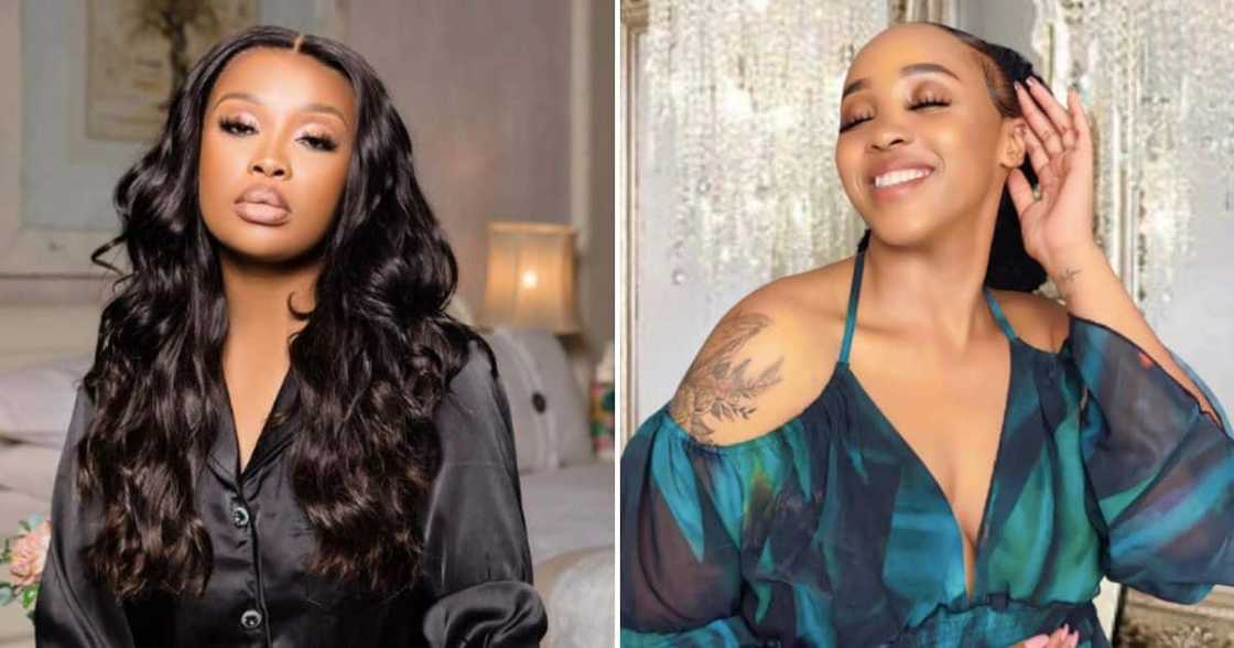 Sbahle Mpisane and Sithelo Shozi Sbahle Mpisane and Sithelo Shozi