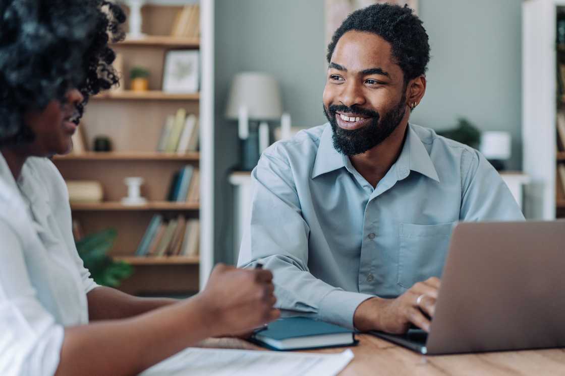 A lady at a barrister's office A lady at a barrister's office