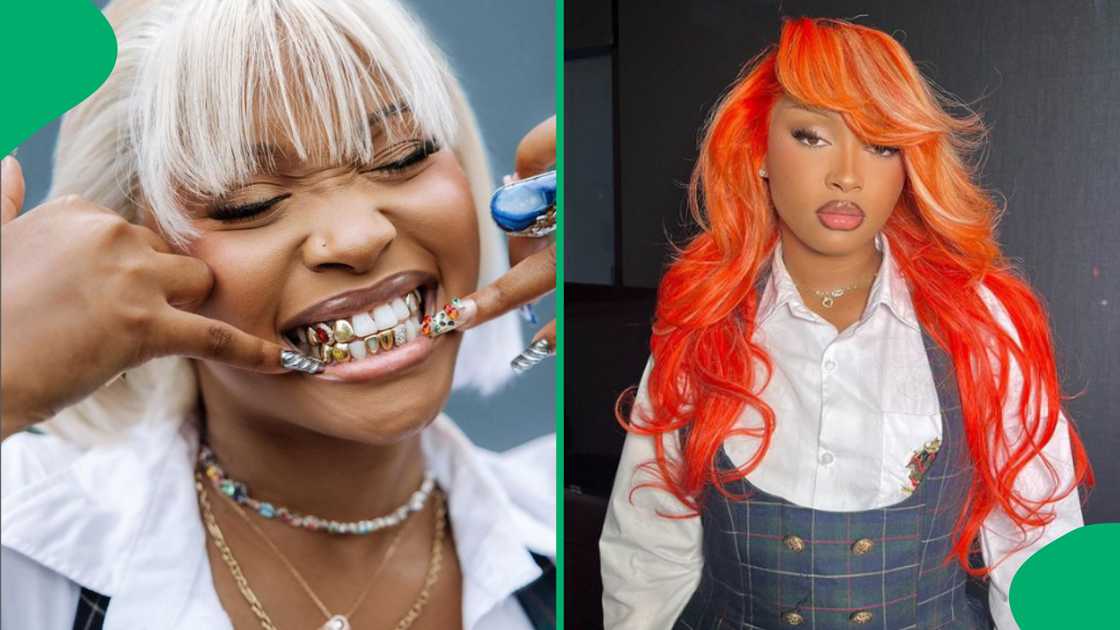 Fans raved about Uncle Waffles' beauty Fans raved about Uncle Waffles' beauty