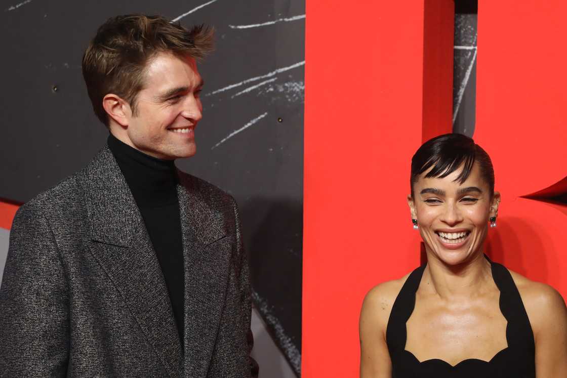 Robert Pattinson and Zoë Kravitz in London