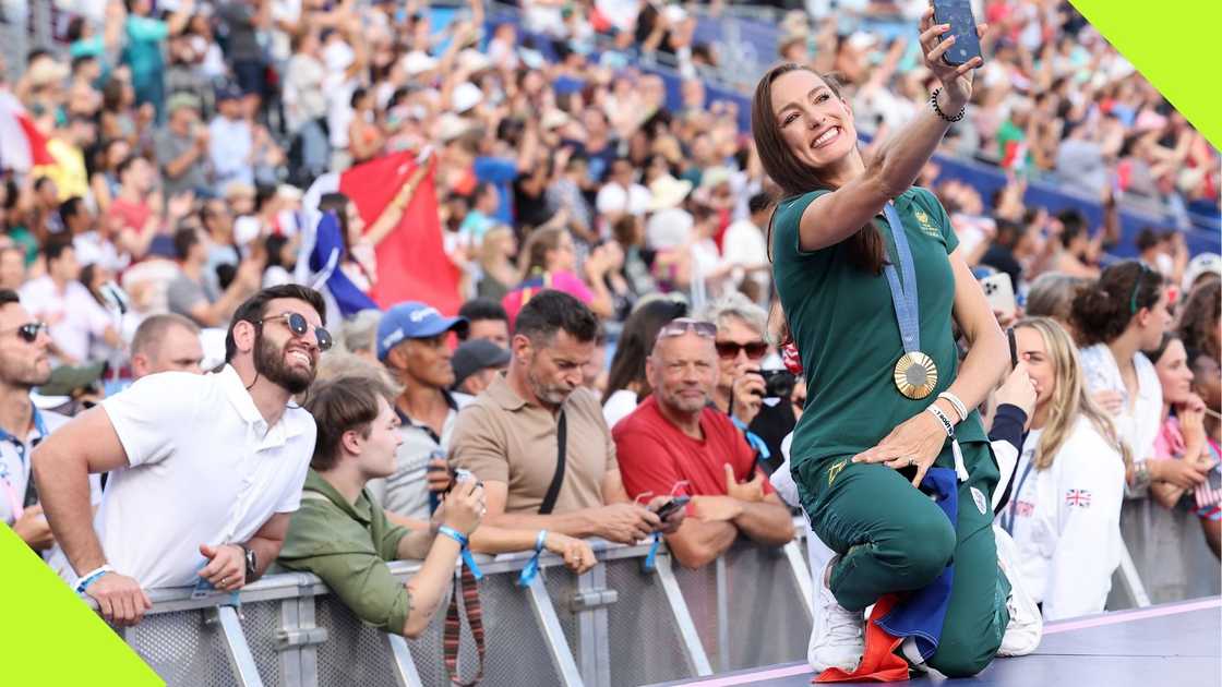Tatjana Smith returns to South Africa after successful outing at the Olympic Games. Tatjana Smith returns to South Africa after successful outing at the Olympic Games.