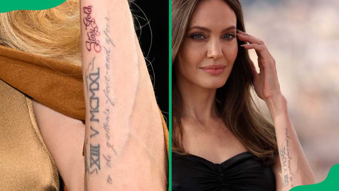 Angelina's hand tattoos Angelina's hand tattoos