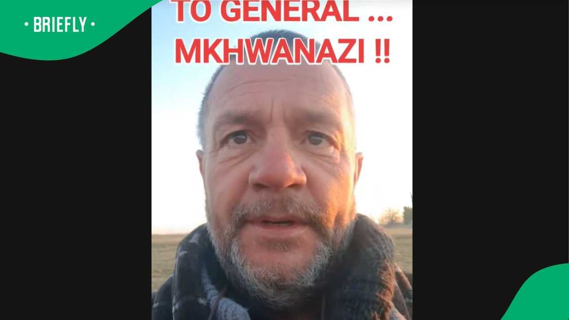 A man shared a biblical message. A man shared a biblical message.