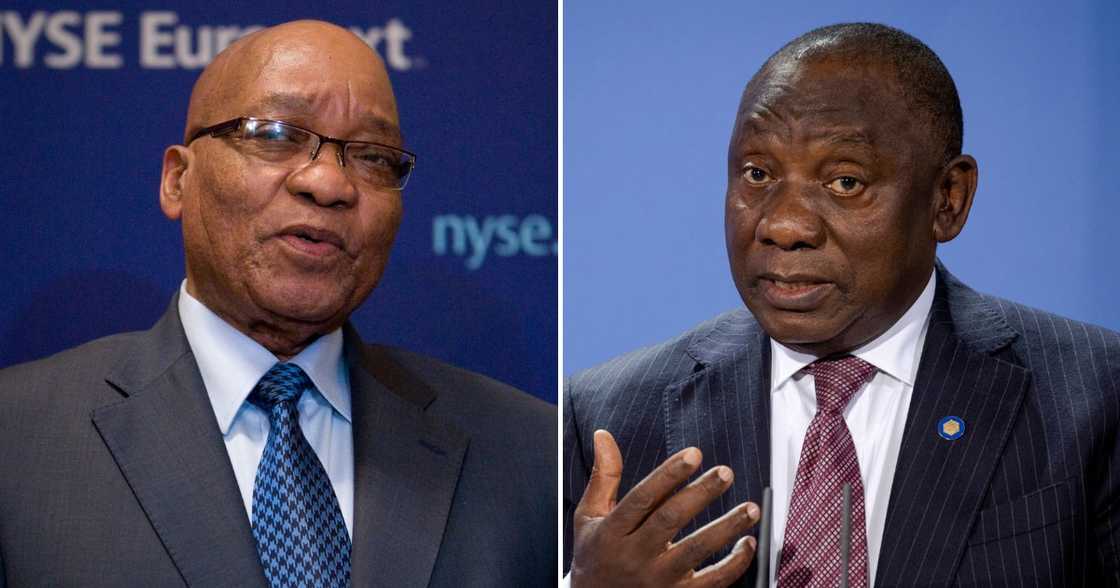 Jacob Zuma's legal bid against Cyril Ramaphosa