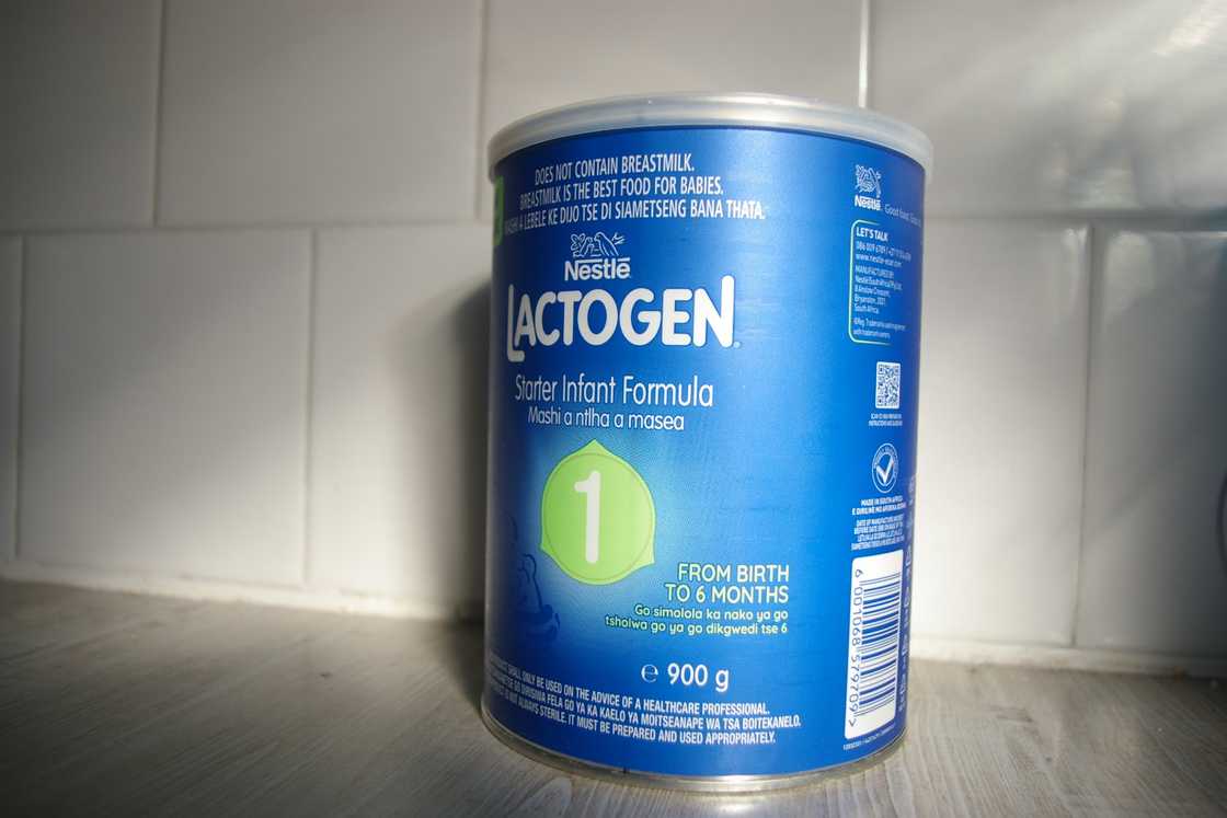 Nestle's Lactogen formula milk remains on shelves