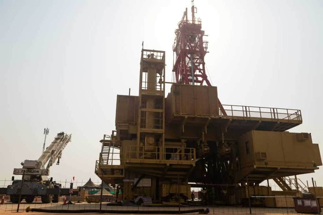 Work is underway for building the extraction platform -- oil could start to move from 2025 Work is underway for building the extraction platform -- oil could start to move from 2025
