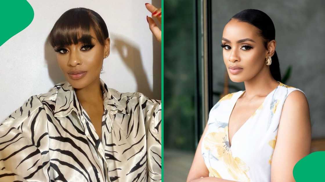 An old picture of Thobeka Majozi goes viral. An old picture of Thobeka Majozi goes viral.