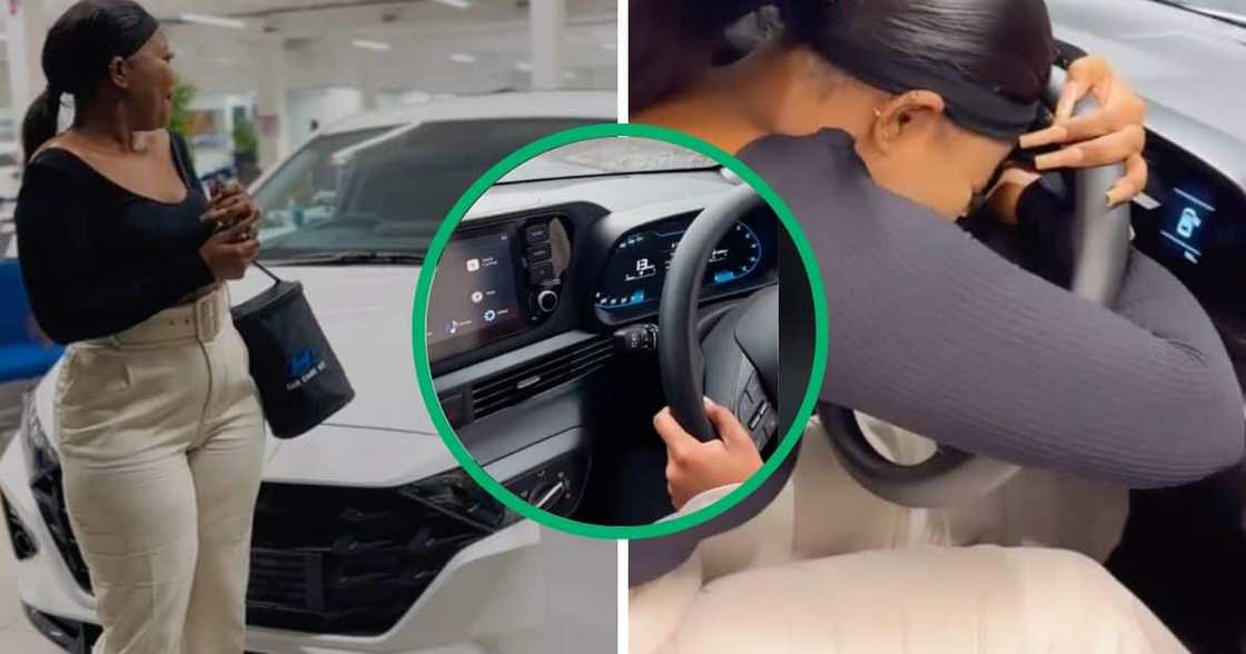 A woman has been trending on TikTok for her brand new purchase. A woman has been trending on TikTok for her brand new purchase.