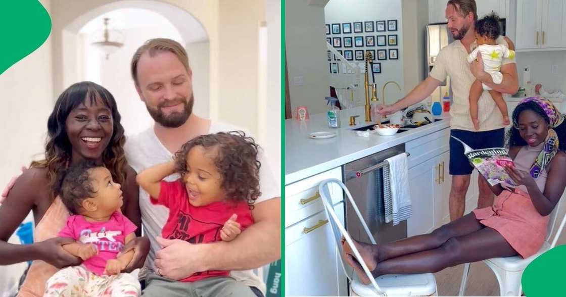 Wife surprised by husband unexpectedly Wife surprised by husband unexpectedly