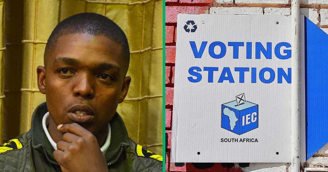 Former Operation Dudula Nhlanhla Lux kicked out of Soweto polling station Former Operation Dudula Nhlanhla Lux kicked out of Soweto polling station