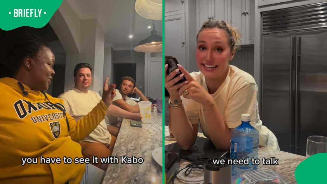 SA woman teaches American family Setswana in hilarious video, Mzansi amused SA woman teaches American family Setswana in hilarious video, Mzansi amused
