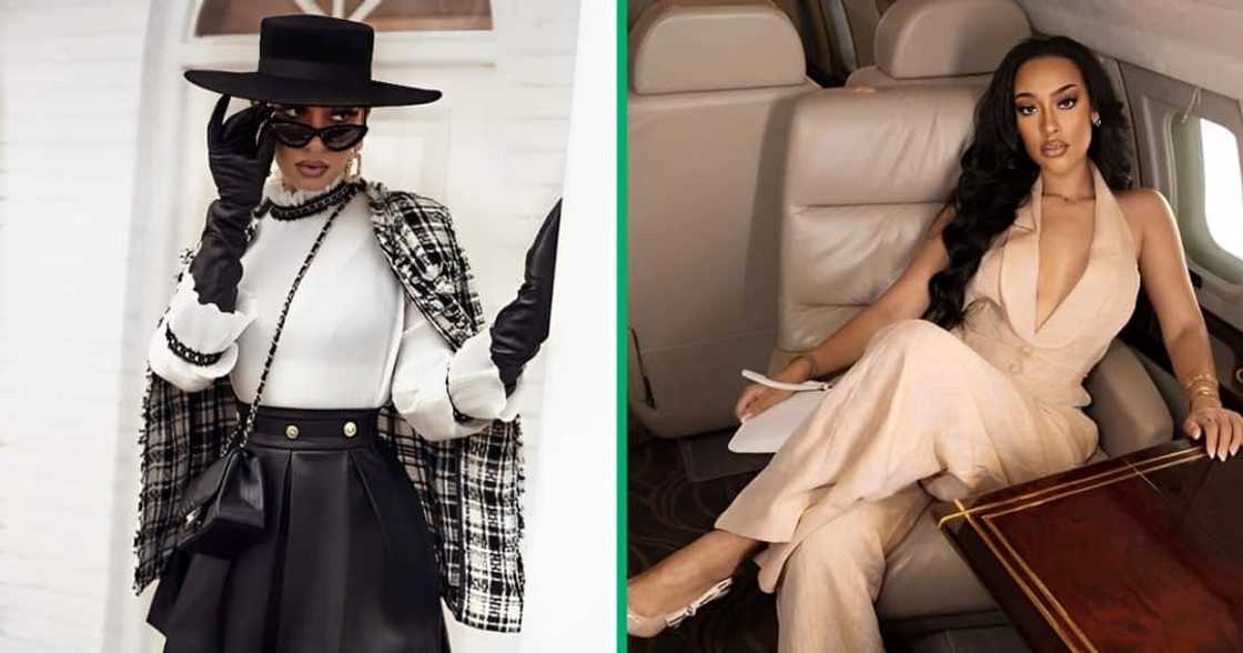 Sarah Langa stunned in her mini-dress. Sarah Langa stunned in her mini-dress.