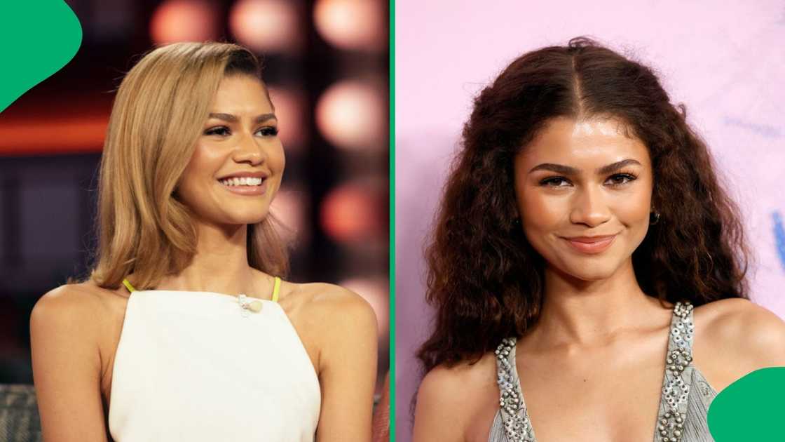 Zendaya Coleman on The Kelly Clarkson Show and at the 2024 Green Carpet Fashion Awards.