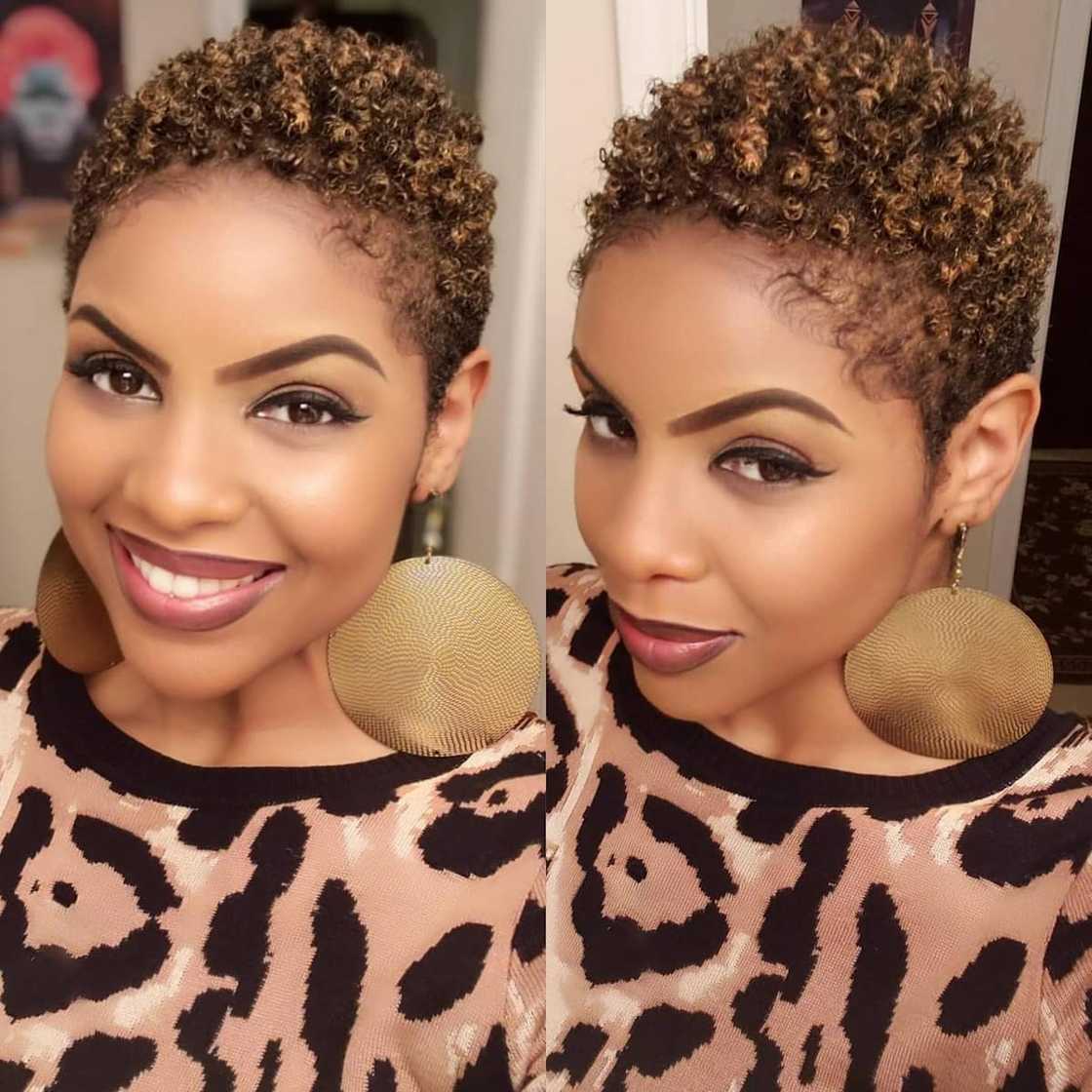 Short curly hair Short curly hair